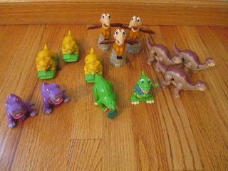 Land Before Time Toys From The Movie,  Universal For Burger King Kids Club