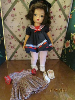16 " Vintage Terrie Lee Doll With Vintage & Clothing