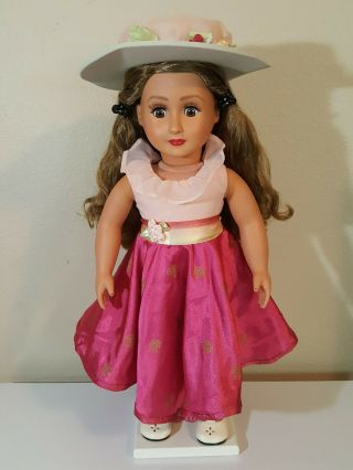 Authentic American Girl Doll Clothes 18 Inches Rebecca Rubin Movie Dress Outfit
