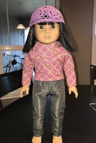American Girl Doll (ivy Ling),  Clothing,  And Book