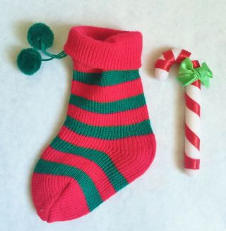 American Girl - Molly - Christmas Stocking & Candy Cane - Christmas Box Set