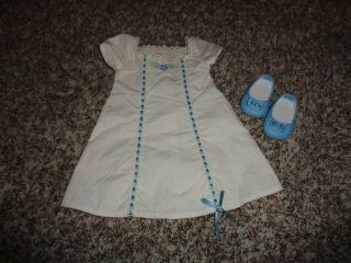 American Girl Caroline Nightgown And Slippers Shoes