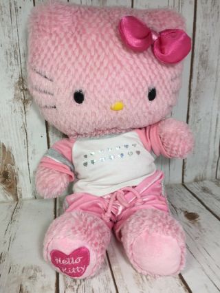 Hello Kitty Build A Bear Ltd Edition Pink Plush Stuffed Animal With Pajamas
