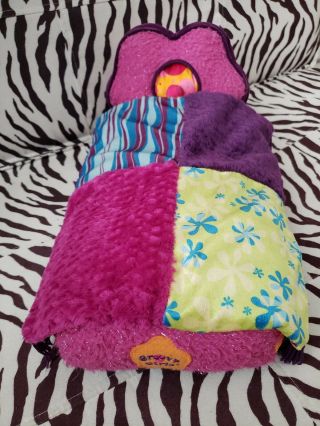 Groovy Girls Plush Bed 14 " Built In Blanket W/ Tassels Manhattan Toy