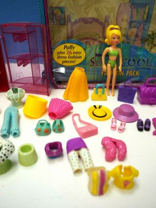 Mattel Polly Pocket Backpack with Doll,  Clothes and Accessories 3