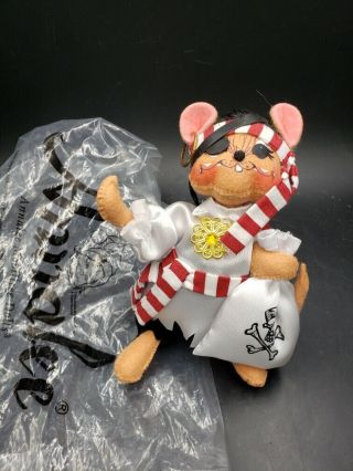 Annalee Doll Halloween 6 " Trick Or Treat Mouse With Tags 2008