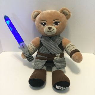 Build A Bear Disney Star Wars Rey Teddy Bear Plush 17 " Bab