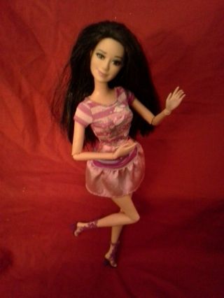 Mattel Raquel Doll My Life In The Dreamhouse Rooted Lashes Jointed Smirk