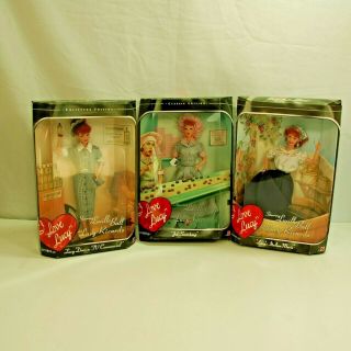 3 I Love Lucy Dolls By Mattel,  " Lucy 