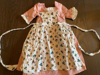 American Girl Pleasant Co Felicity Rose Spring Pinner Dress Gown 1993