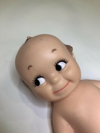 Vintage 1974 10 inch Kewpie Cameo Doll Plastic VTG Side Eye Doll 2
