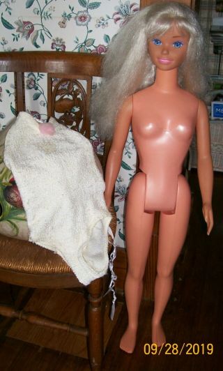 Vintage 1992 My Size Barbie Doll,  36 Inches Tall