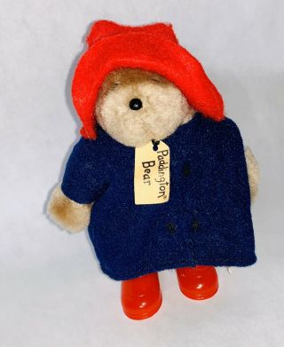 1987 Vintage Paddington Bear Eden Miniature 5 " Euc