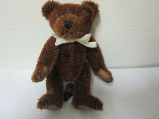 Boyds 4.  5 " Mohair Yeager Bearington Brown 1998 Retired