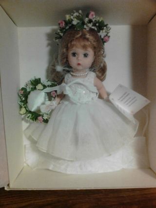 Madame Alexander Little Pearl Bridesmaid Doll 8 Inch 2000 26800