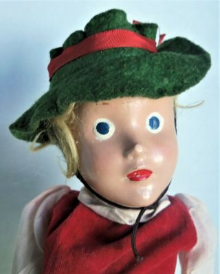 Madame Alexander 12 " Tony Sarg Marionette Hansel 1934 - 1940 Composition Doll