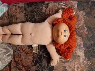 16 " Rare Red Head Cabbage Patch Doll Xavier Roberts 1982 Jesmar Spain