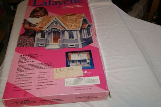 1992 Lafayette Dura - Craft Victorian Dollhouse Kit (opened Box/ Kit)