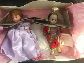 Madame Alexander Doll 8 " Anna And King Of Siam 94656 Set Of 2