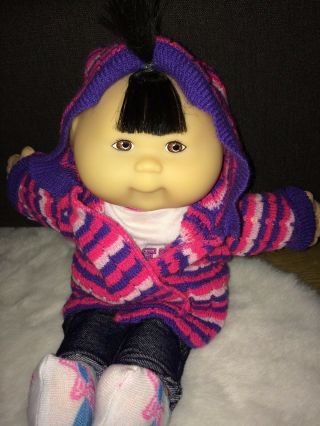 Tlc 13 " Mattel Cabbage Patch Kid Asian Girl Doll
