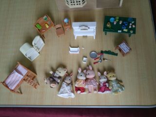 Calico Critters / Sylvanian Families Epoch Figures House Piano Furnitures goods 3