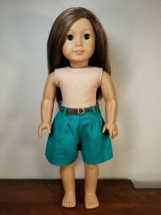 American Girl Doll Clothes 18 " Girl Scout Outfit Green Shorts Only