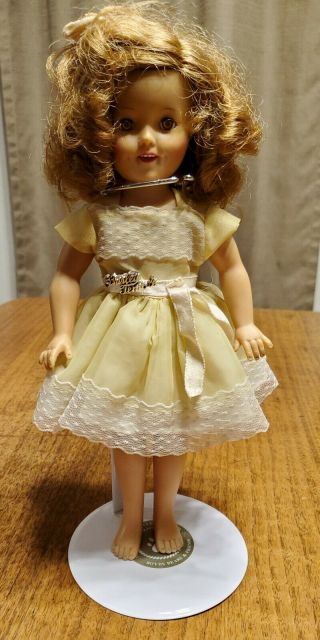 Ideal Shirley Temple Doll St - 12 Tall Shirley Temple Dress Tag