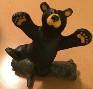 Bearfoots Bear Figurine By Jeff Fleming Called Hap