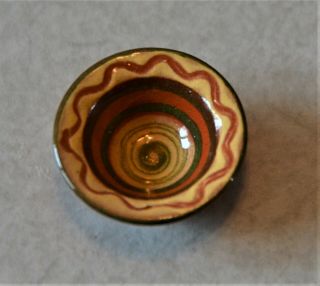 Artisan Jane Graber Pottery Bowl Signed 1:12 Dated 2000 2