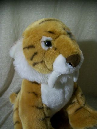Build A Bear Bab Saber Tooth Tiger,  16 ",  Plush,  Soft Stuffed Animal,
