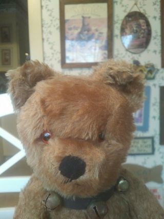 Vintage Antique Mohair 1950s English Teddy Bear Dean 