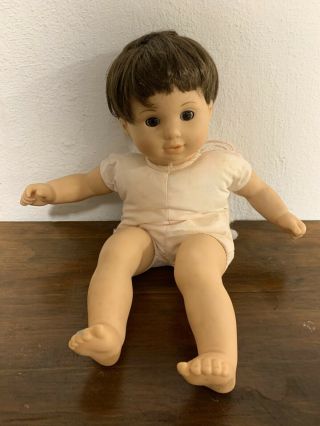 American Girl Doll Bitty Baby Twin Boy Brown Hair.  Medical Case