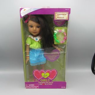 Consuelo From Mexico Playmates Hearts For Hearts Doll - Open Box