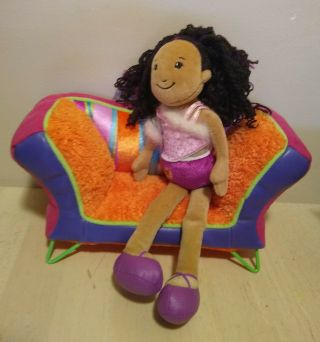 Manhattan Toy Company Groovy Girls Doll & Plush Comfy Colorful Couch Furniture