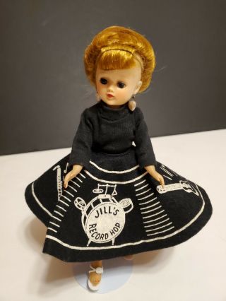 Vintage Vogue Jill Doll In Skirt W/ Wedding Dress