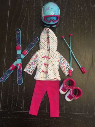 American Girl Ski Outfit And Set