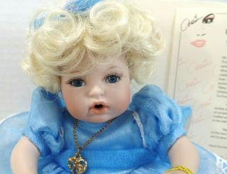 Marie Osmond Porcelain doll Baby Miracles Tiny Tot Hand numbered Tiny Tots 2