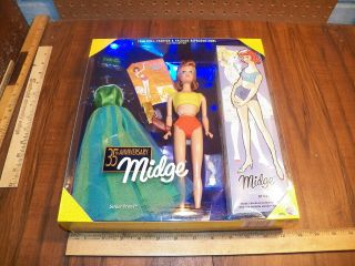 1997 Mattel " Midge 35th Anniversary; 1963 Senior Prom " Nib - Barbie 
