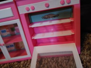 Barbie or same size Dolls stove and cabinet 2