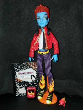 Pre - Owned 2010 Monster High 1st Wave Holt Hyde Doll W/ Accessories