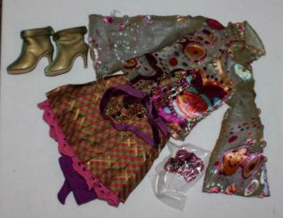Tonner Ellowyne Wilde " Under The Rainbow " Outfit W/shoes & Jewelry