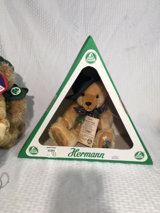 Hermann’s Limited Edition “ Classic Bavarian Bear ” Teddy Bear Mohair Mib