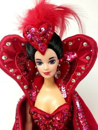 Bob Mackie Queen of Hearts Barbie Doll 1994 Limited Edition 2
