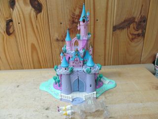 1995 Bluebird Polly Pocket Cinderella Light Up Enchanted Castle Playset
