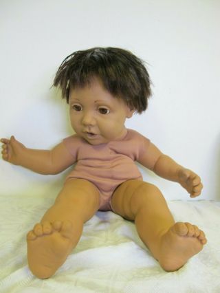 Hasbro Real Baby Doll Turner Hispanic African American 20 "