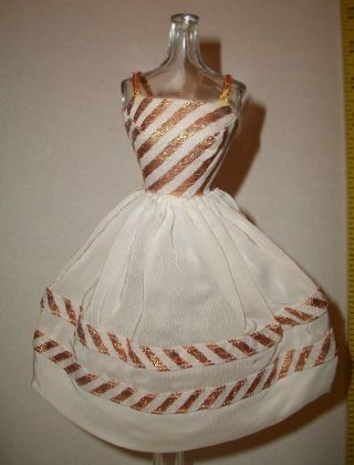 Rare Vintage Barbie 1627 Country Club Dance Dress 1965 Tlc Repair