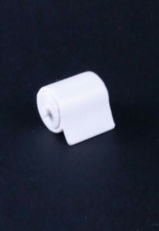 2005 Barbie Totally Real Folding House Bathroom Toilet Paper Roll Replacement