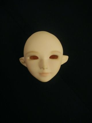 Obitsu Doll Head Joshua White Skin Elf Ears For 45 - 60cm Bodies