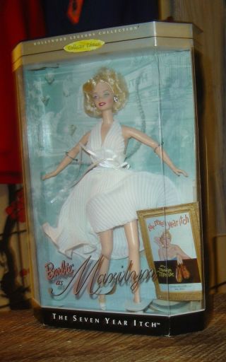 Marilyn Monroe Barbie Doll Collector Edition " The Seven Year Itch " Mattel 1997