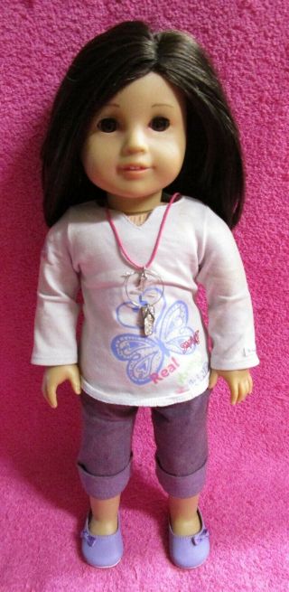 American Girl Truly Me Doll 40 Brown Hair & Eyes With Real Me Outfit